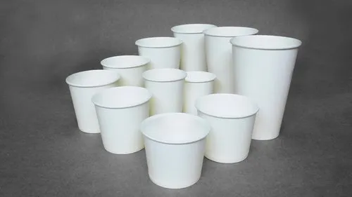 Plain Disposable Paper Cups