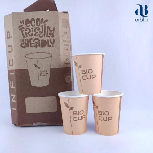 Eco Friendly Bio Cups 250ml