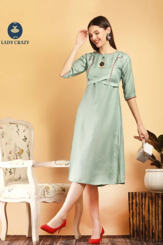 maslin A line kurti A3