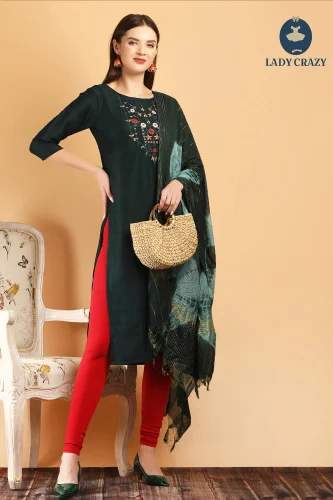 Hand work kurti dupatta U9