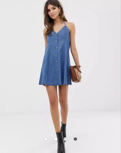 Branded Export Surplus Ladies Denim Dress