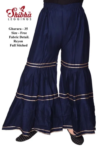 Ladies Fancy Rayon Gharara Palazo