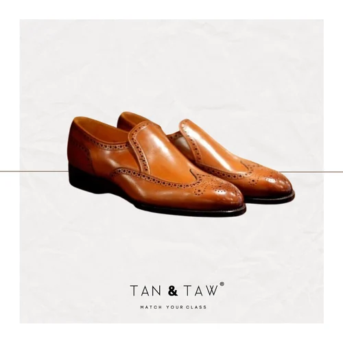 Mens Pure Leather Loafer Shoes
