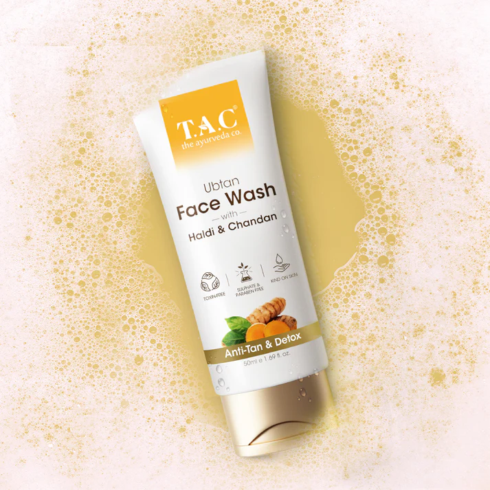 Ubtan Face Wash with Haldi &amp; Chandan, 50ml