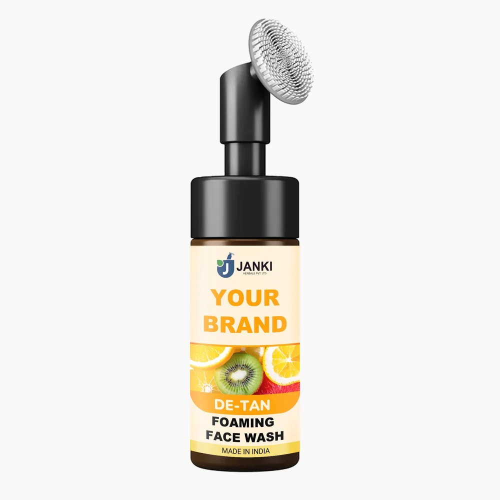 De Tan Foaming Face wash, Packaging Size: 150ml, 500ml, 1000ml