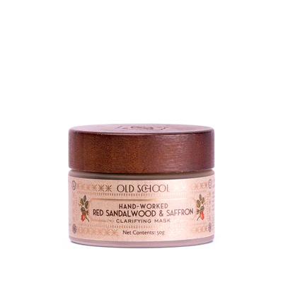 Hand-Worked Red Sandalwood and Saffron Clarifying Mask