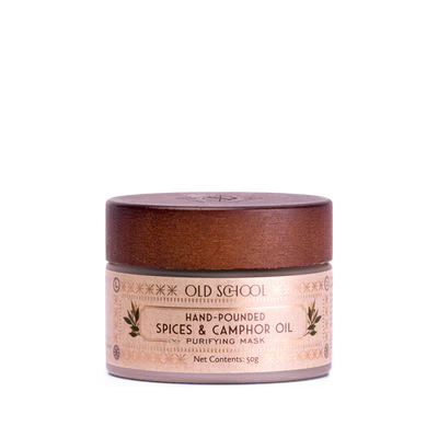 Hand-Pounded Spices and Camphor Oil Purifying Mask