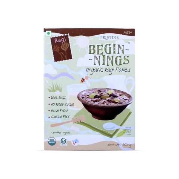 Pristine Organics Beginnings Organic Ragi Flakes, 150g - Image 5