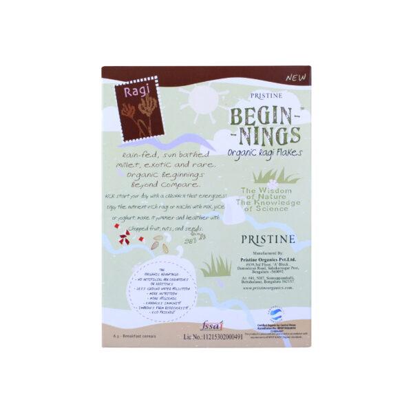 Pristine Organics Beginnings Organic Ragi Flakes, 150g - Image 2