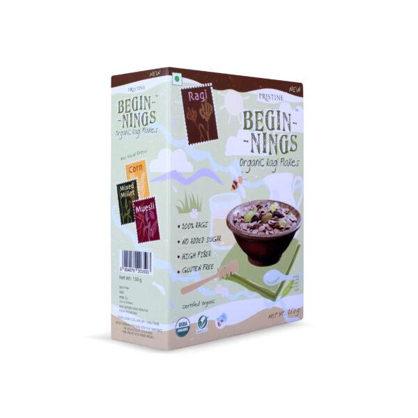 Pristine Organics Beginnings Organic Ragi Flakes, 150g - Image 6