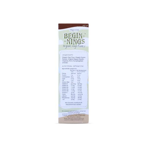 Pristine Organics Beginnings Organic Ragi Flakes, 150g - Image 4