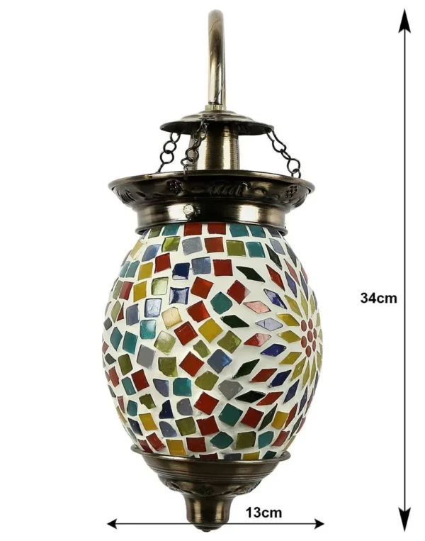 Down Mosaic Wall Lamp, AC110-220V - Image 2
