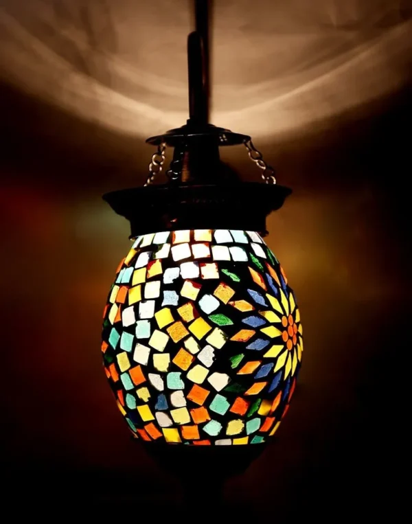 Down Mosaic Wall Lamp, AC110-220V - Image 4