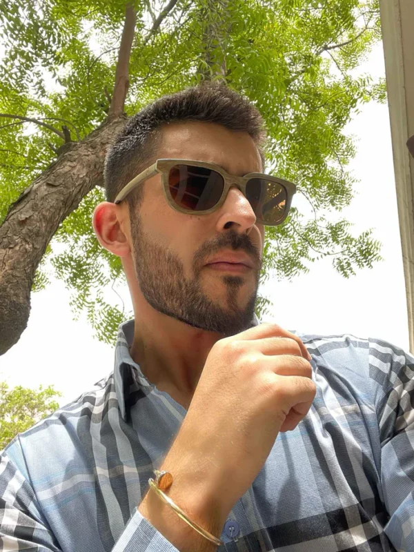 Bromma Wooden Sunglass - Handcrafted Unisex - Image 4