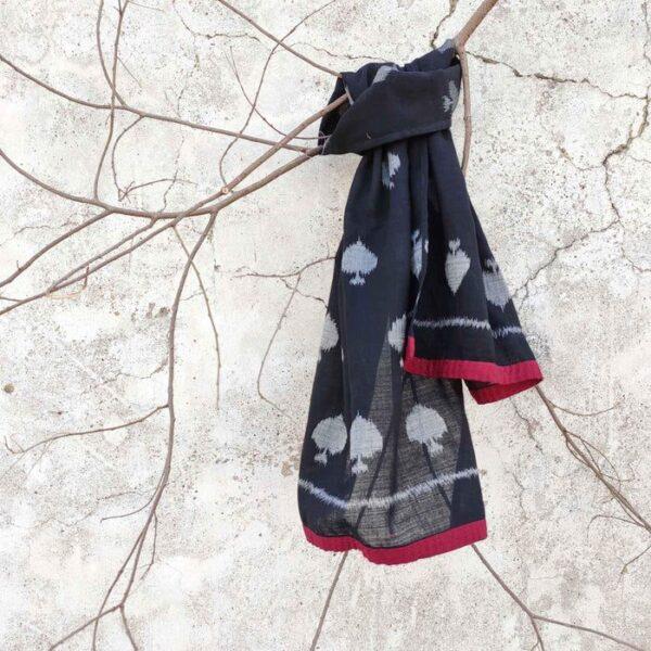 Taash- Ace of Spade Cotton Scarf - Image 3