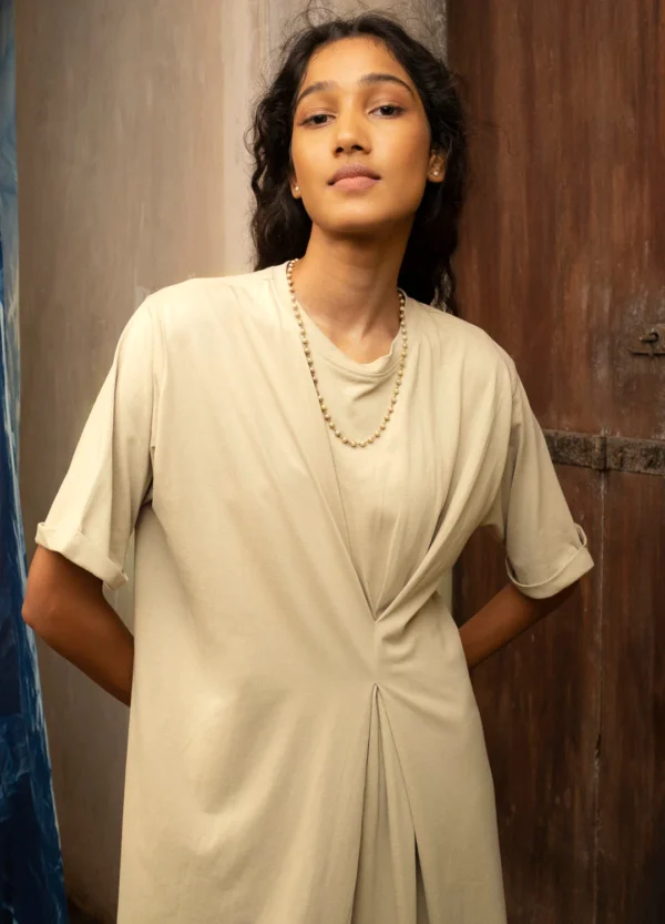 Sand T-Shirt Dress - Image 4