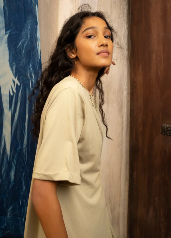 Sand T-Shirt Dress - Image 6