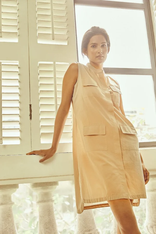 Sand Utility Dress - Image 2