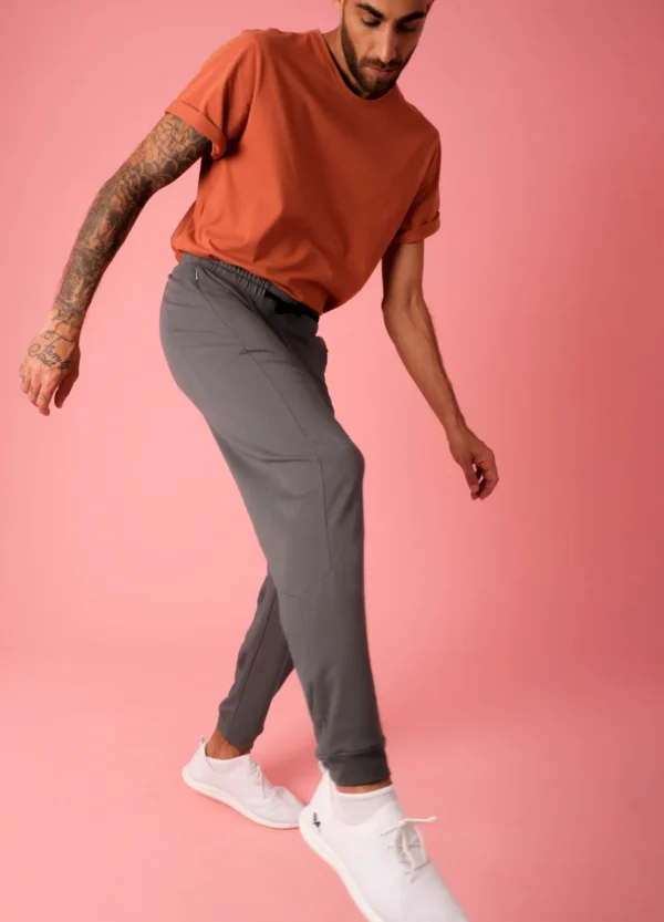 Grey Terry Joggers - Image 5