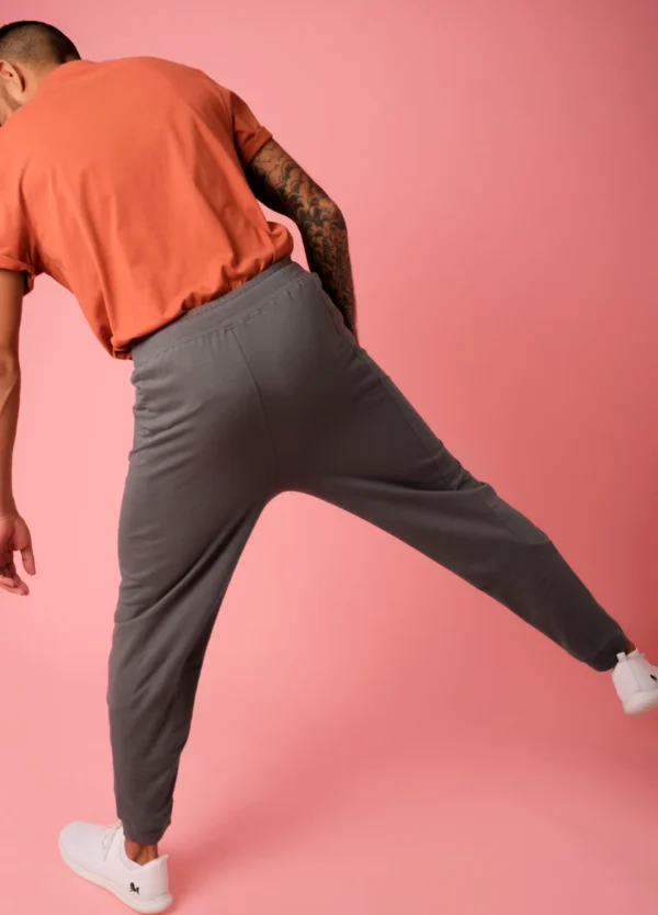 Grey Terry Joggers - Image 4