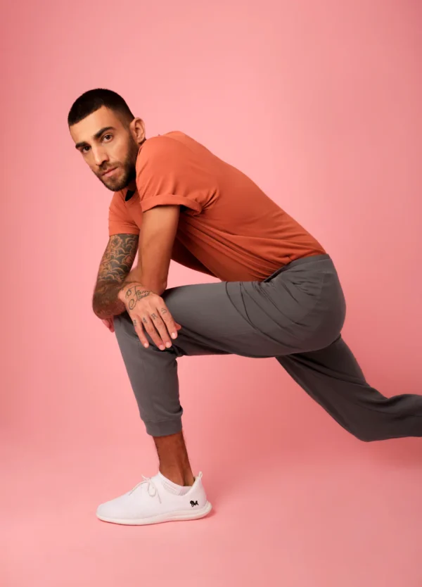 Grey Terry Joggers - Image 3