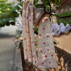 Blush Batik Hearts