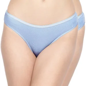 Organic Cotton Antimicrobial Bikini (Pack Of 2)-IMP004-Sky Blue_Sky Blue