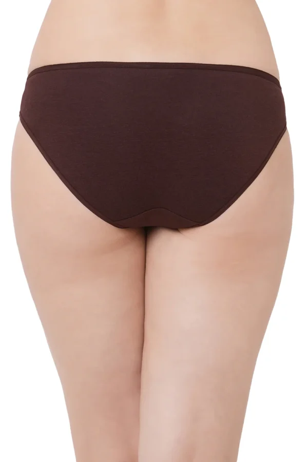 Organic Cotton Antimicrobial Bikini-IMP004-Dark Sienna - Image 4