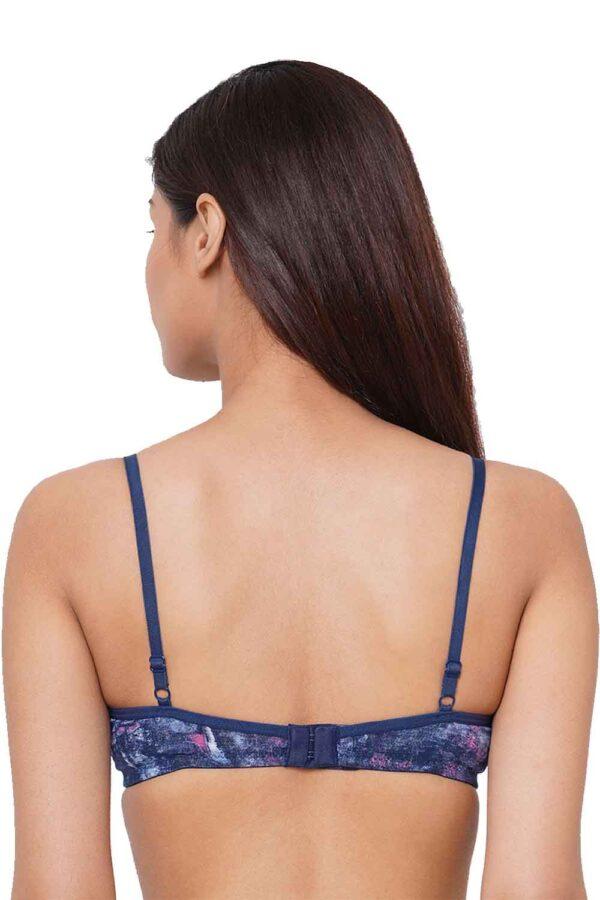 Organic Cotton Antimicrobial Lightly Padded Underwired Cage Bra-ISB053 - Image 3