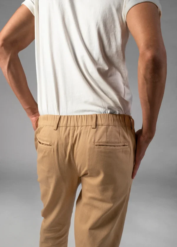 Khaki Slim Pants - Image 4
