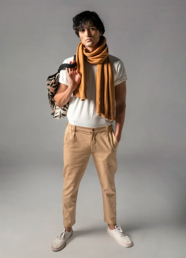 Khaki Slim Pants - Image 5