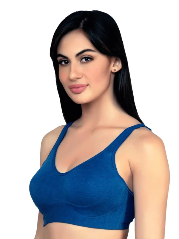Organic Cotton Antimicrobial Soft Cup Full Coverage Bra-ISB098 - Image 2