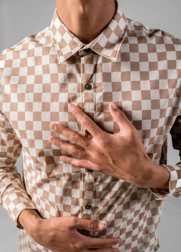 Sand Checkers Everyday Shirt