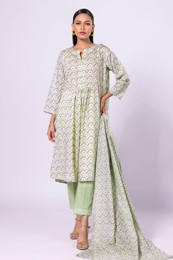 Khaadi Eid Festive Lawn 2023 | ala23140_white