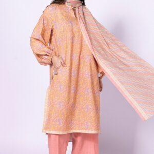 Khaadi Eid Festive Lawn 2023 | ala23169_coral
