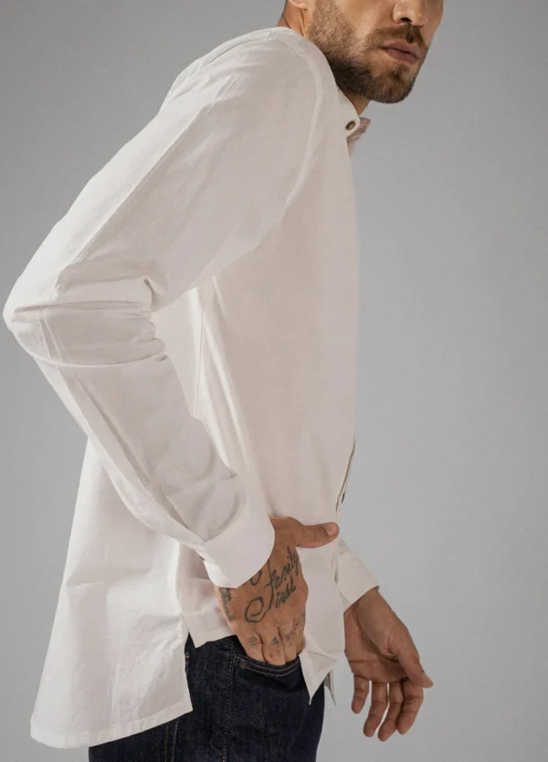 Coconut Milk Mandarin Shirt - Image 5