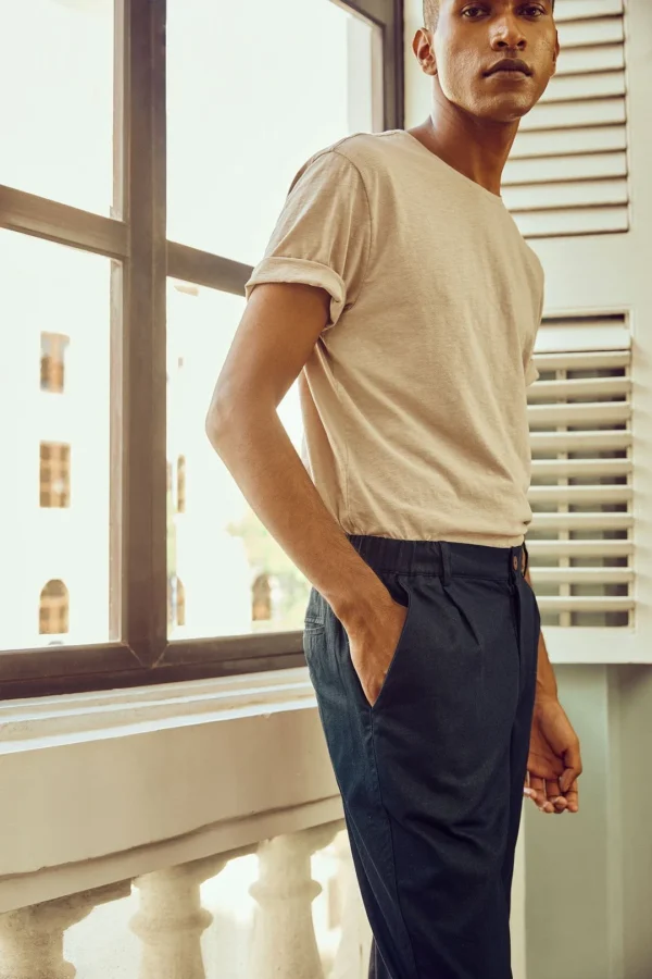 Indigo Tapered Pants - Image 4