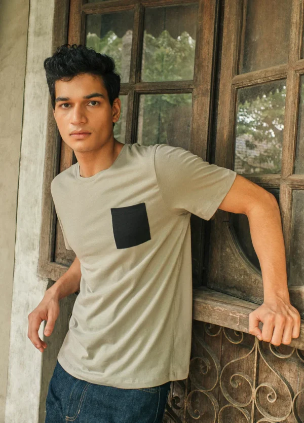 Oyster Pocket Tee - Image 3