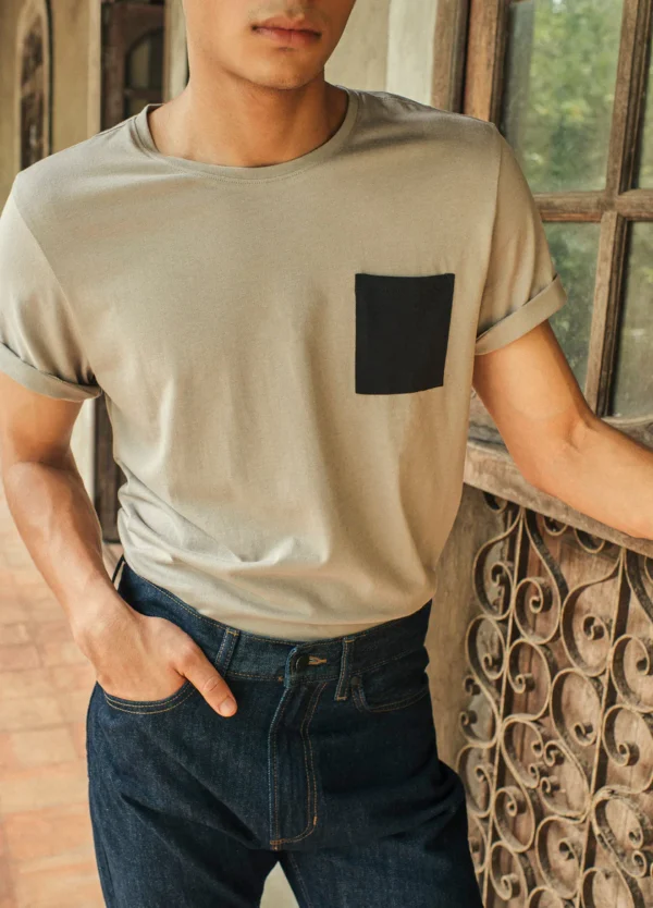 Oyster Pocket Tee - Image 4