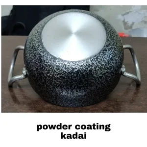 Aluminium Powder Coated Kadai