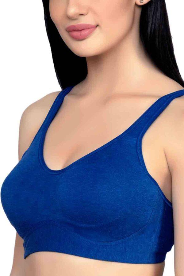 Organic Cotton Antimicrobial Soft Cup Full Coverage Bra-ISB098