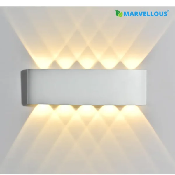 LED 6 Way Outdoor Wall Lights - Image 5