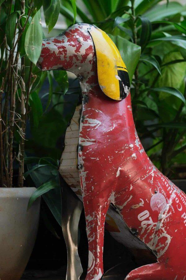 Sir Barks A Lot Animal Figurine (Recycled Metal)