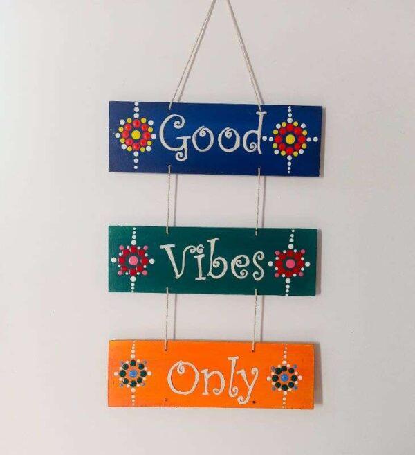 Wall Hanging Good Vibes Only - Image 2