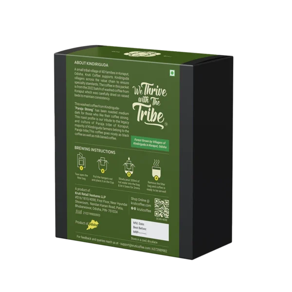 Kruti Paraja Strong Drip Bag | Medium Dark - Pack of 5 - Image 2