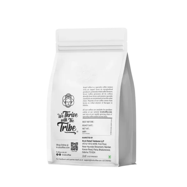 Kruti Coffee - Select Farm Naturals ( 100% Arabica Coffee Beans, Medium Roast, 250 Gm) - Image 2