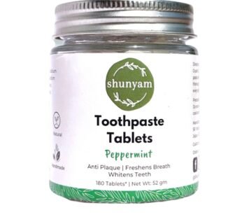 toothpaste tablets – peppermint (180 tabs)