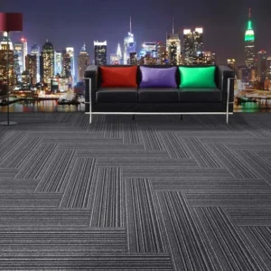 Multicolor Office Carpet Tiles - Plank, Size: 25cm x 100cm