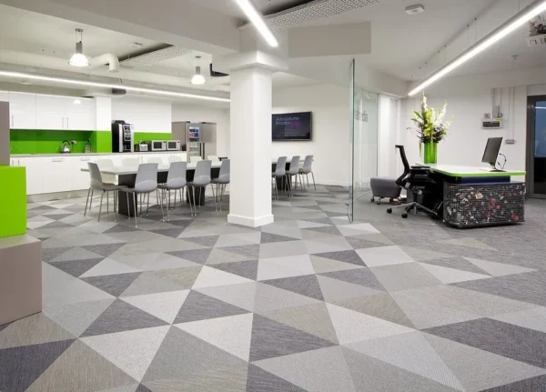 Square Printed Vinyl Flooring Tile - Image 2