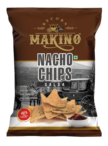 Nachos Salsa Chips, Packaging Size: 60 Gms